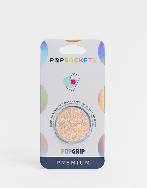Popsocket premium rose glitter phone stand
