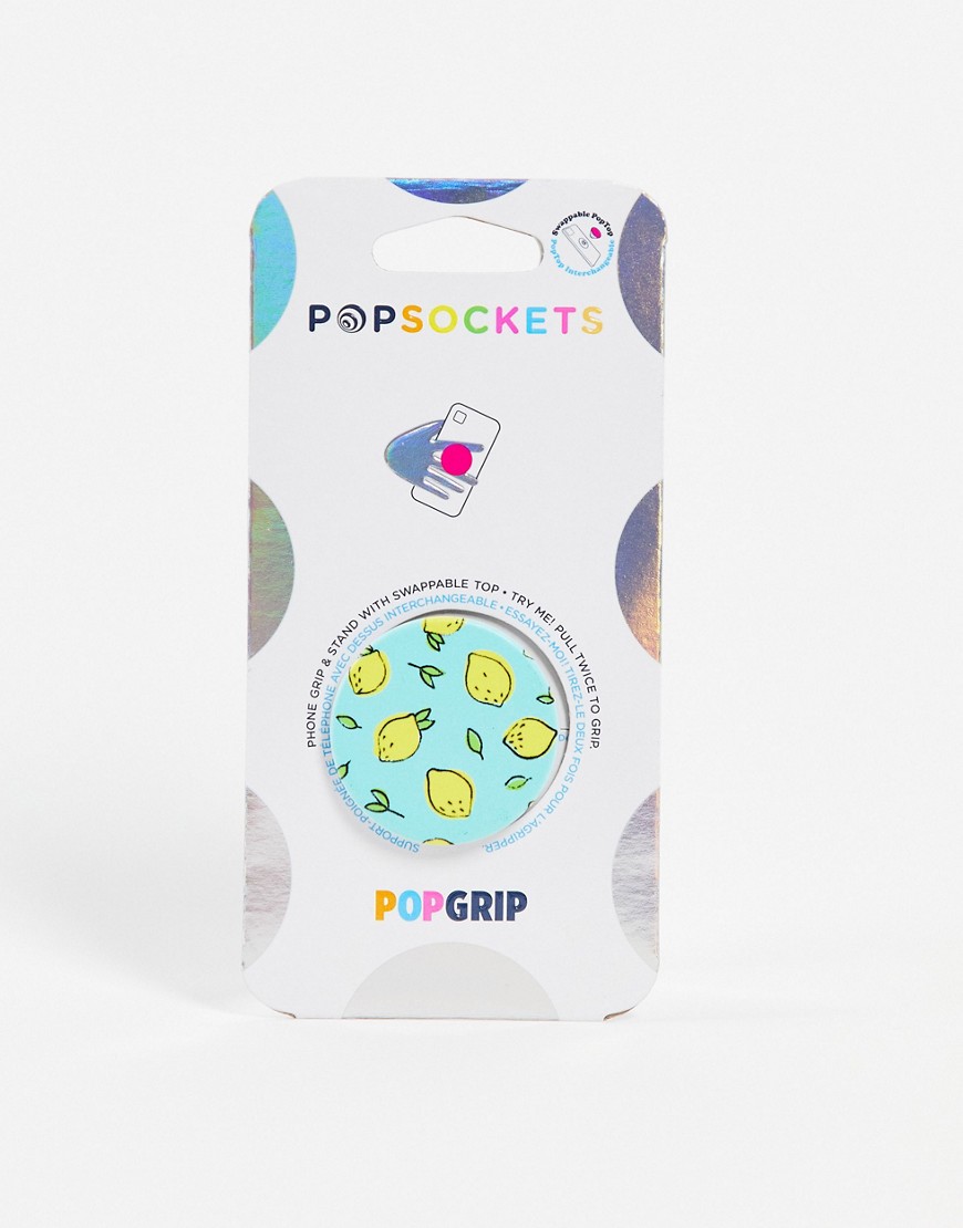 PopSockets - Be My Zest - Telefoonhouder met citroenen-Geen kleur