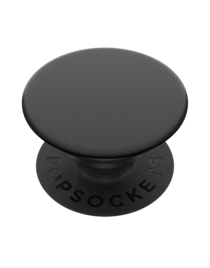 Popsockets Black Popgrip Phone Grip And Stand