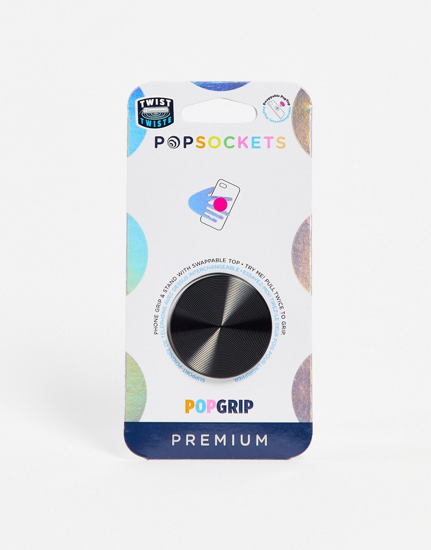 PopSockets - Draaibare telefoonhouder in zwart-Geen kleur
