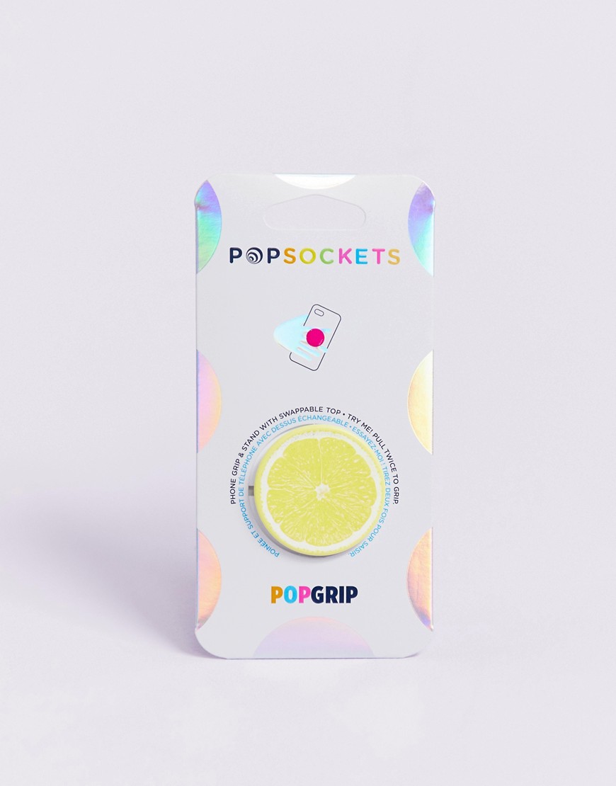 Popsockets - Supporto per cellulare con limone-Multicolore