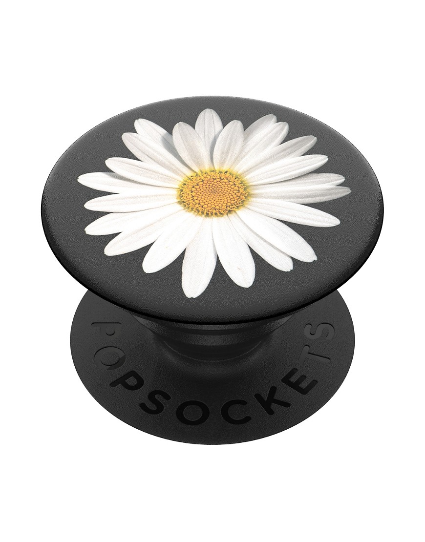 Popsockets White Daisy Popgrip Phone Grip And Stand-Multi