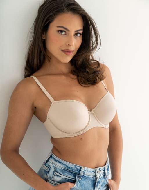 Pour Moi Definitions Balcony T in Shirt Bra in Moonstone, 2 of 7