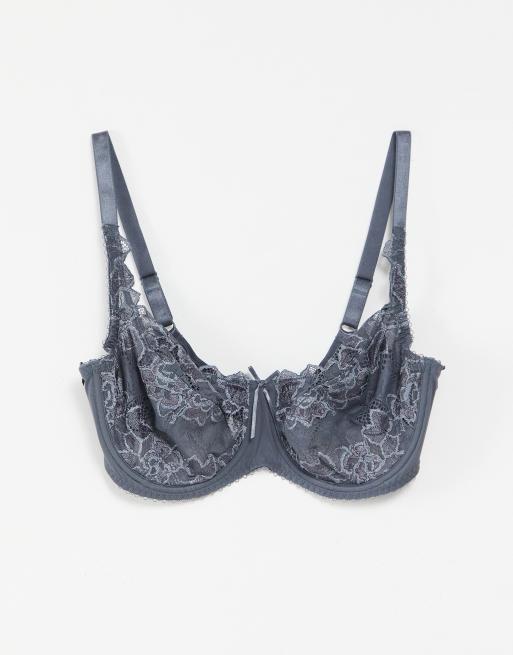 Pour Moi - Fiore - Bh met volledige cups in staalgrijs