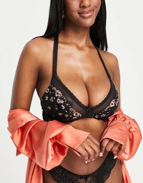Pour Moi Fuller Bust – Gigi – Nieusztywniany biustonosz braletka z kwiatowej koronki - view 1