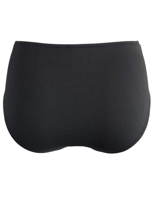 Pour Moi Hawaii High Waist Belted Tummy Control Brief in Black, 6 of 6