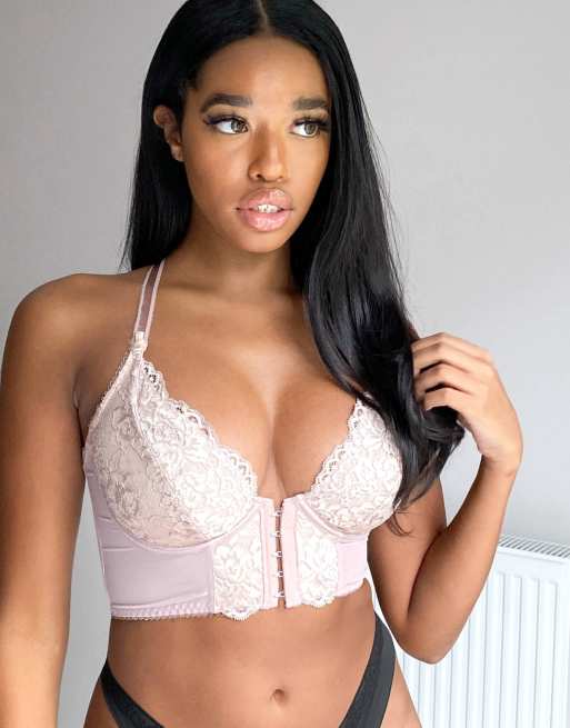 Front store fastening bralette