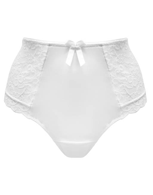 Pour Moi Rebel Deep Brief in White, 5 of 6