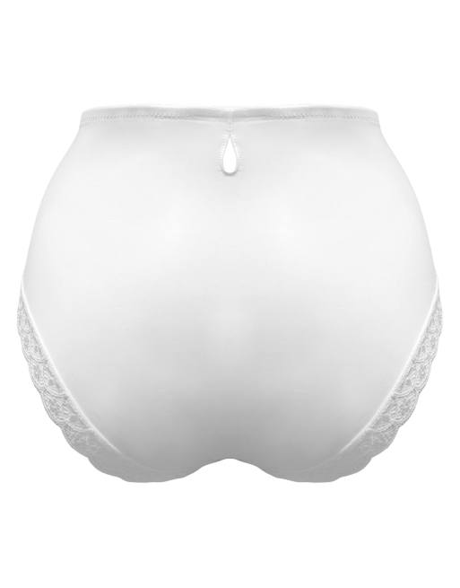 Pour Moi Rebel Deep Brief in White, 6 of 6