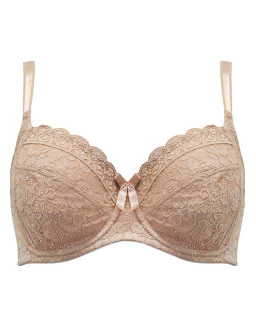 Pour Moi Rebel Underwired Side Support Bra D in J in Almond, 7 of 7