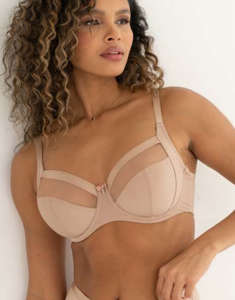 Pour Moi Viva Luxe Non in Padded Side Support Bra in Toffee - view 1