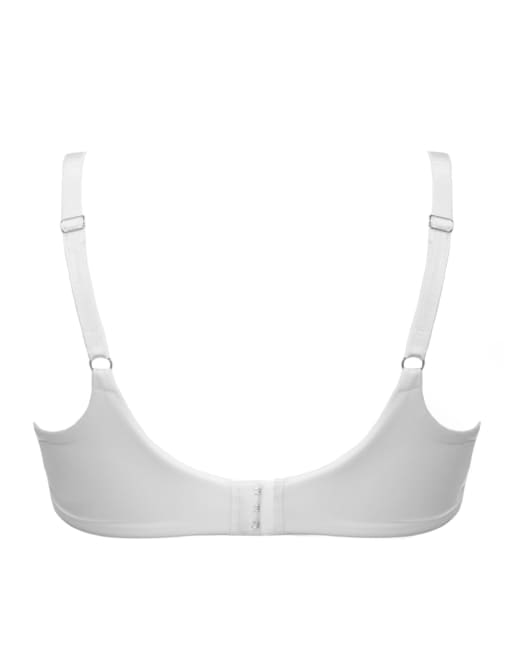 Pour Moi Viva Luxe Non in Padded Side Support Bra in White, 7 of 7