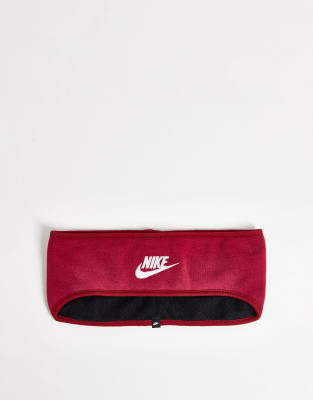 Повязка на голову из флиса темно-розового цвета Nike Club-Розовый цвет