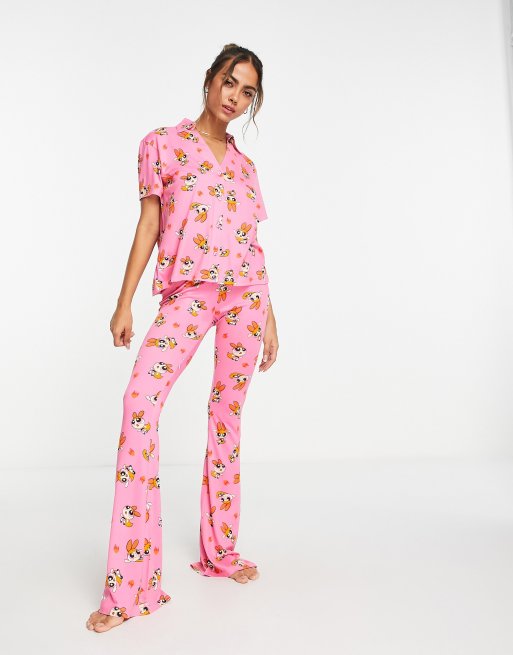 The Powerpuff Girls Stripe Pajama Pants