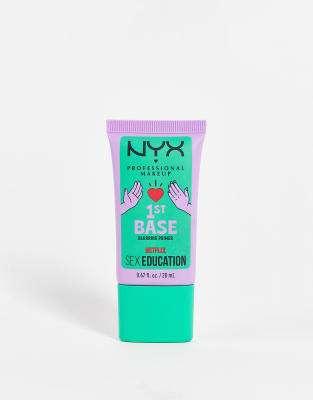 фото Праймер для лица nyx professional makeup x netflix's sex education – 1st base blurring primer-бесцветный