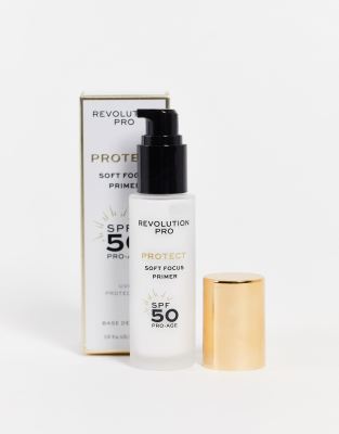 фото Праймер с мягким фокусом и защитой spf 50 revolution pro – protect-бесцветный