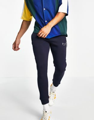 Pre London Pre London avina mini taping joggers in navy