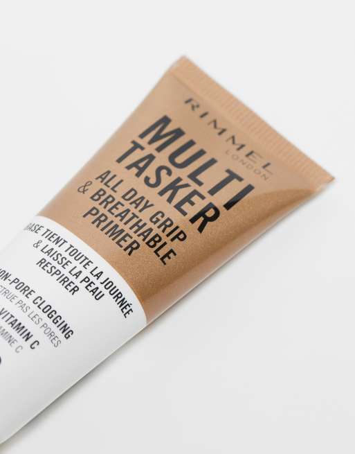 Prebase de maquillaje fijadora transpirable Multitasker All Day de Rimmel, 4 de 4