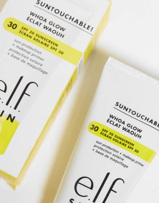 Prebase líquida con FPS 30 Sunlight Suntouchable! Whoa Glow de e.l.f. SKIN, 4 de 4