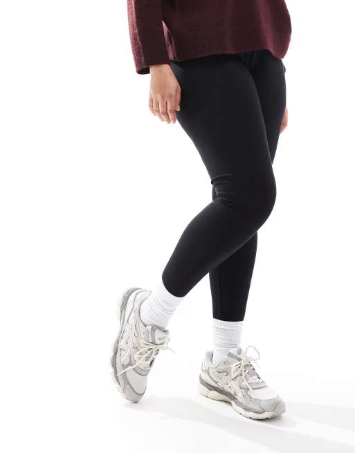 Premium superbløde leggings i bomuldsmodal fra ASOS DESIGN Curve
