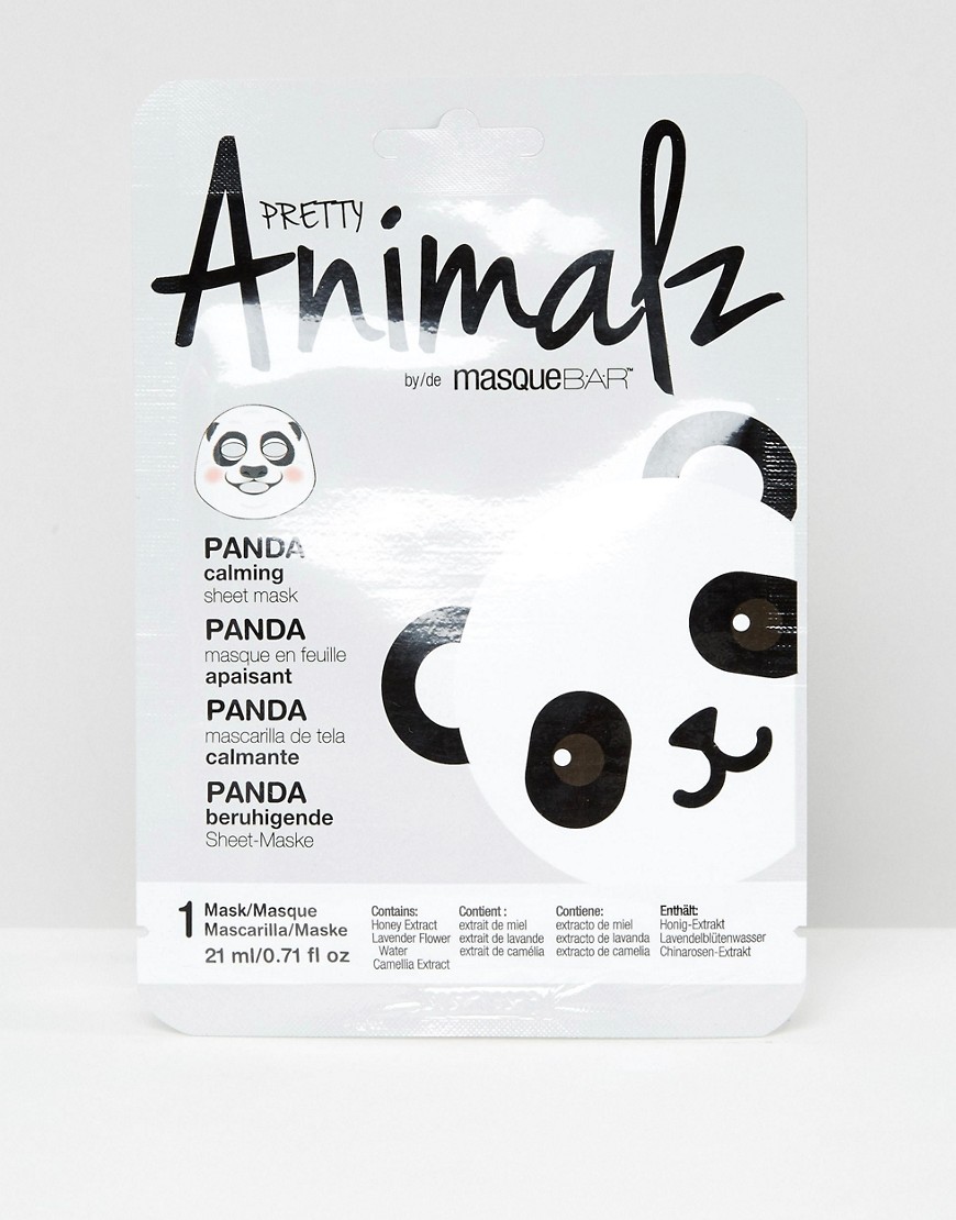 Pretty Animalz - Kalmerende panda tissuemasker-Zonder kleur