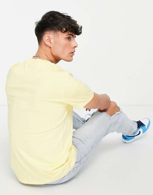 Pretty Green beach club t-shirt in yellow, 2 of 4