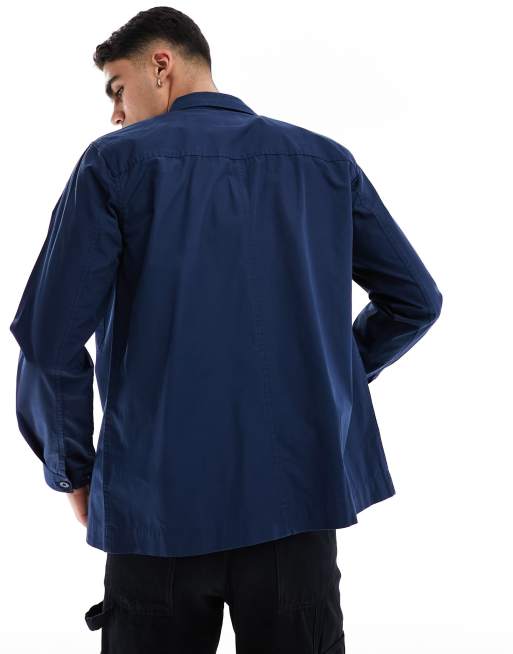 Pretty green navy overshirt store
