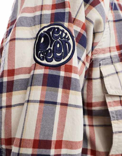 Pretty green button up jacket deals
