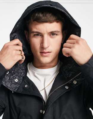 pretty green hooded parka