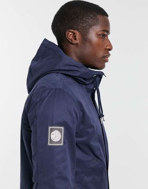 Pretty green hot sale navy parka