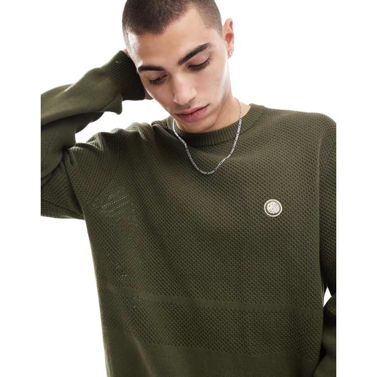 Pretty green grey jumper hotsell