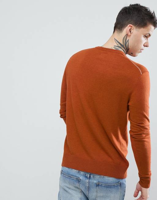 Pretty green orange on sale jumper