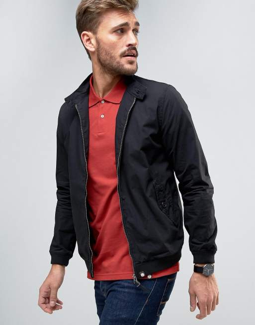 Pretty green black harrington jacket sale