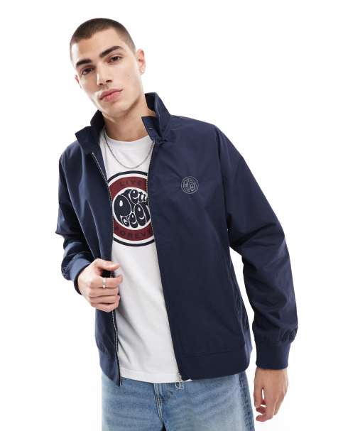Pretty Green – Granatowa kurtka Harrington - view 1
