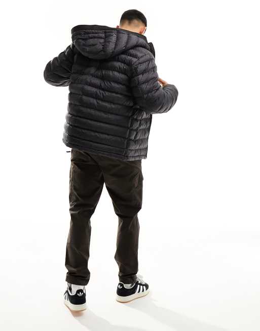 Pretty green 2025 quilted hooded jacket