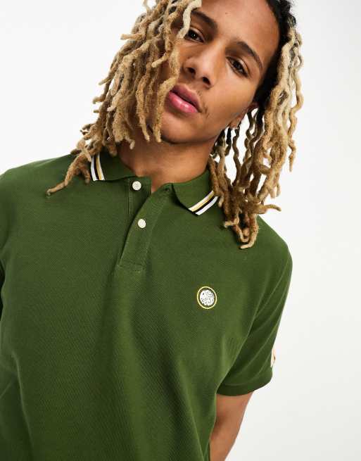 Pretty green striped polo sale