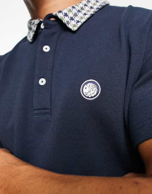 Pretty green paisley 2024 collar polo shirt