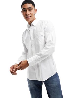 Icon oxford shirt in white