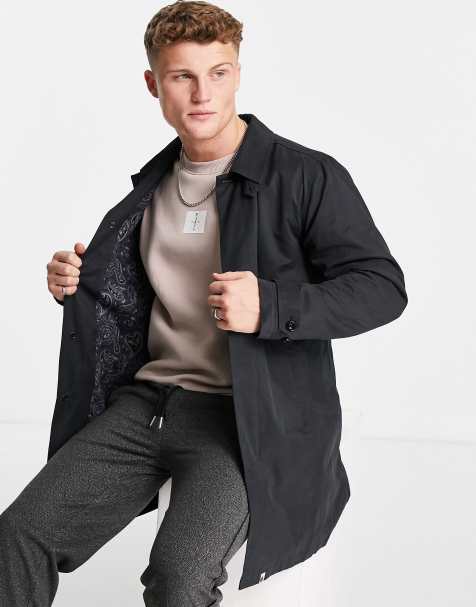 Asos mens hot sale raincoat