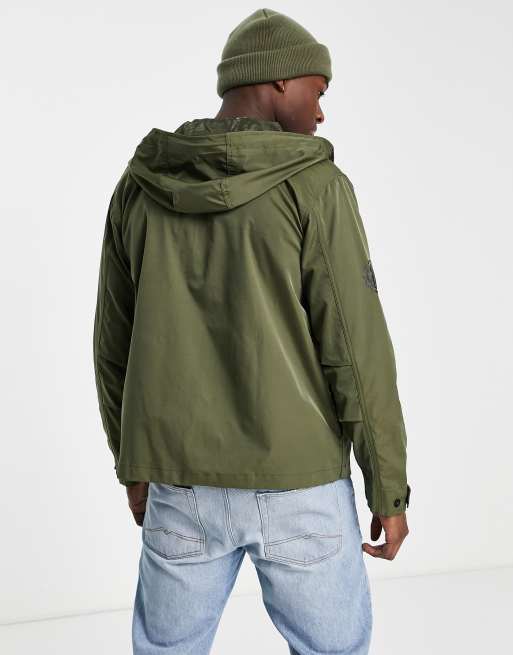 Pretty Green leporis nylon jacket in khaki | ASOS