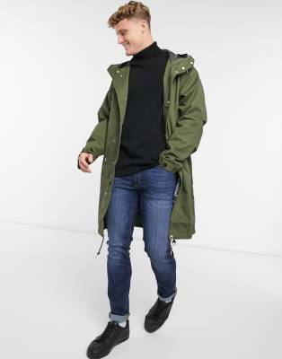 fishtail parka pretty green