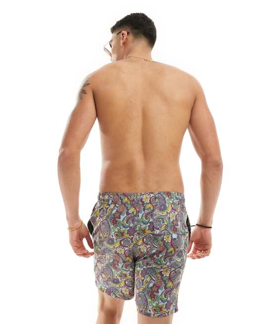 Pretty green swimming shorts hot sale