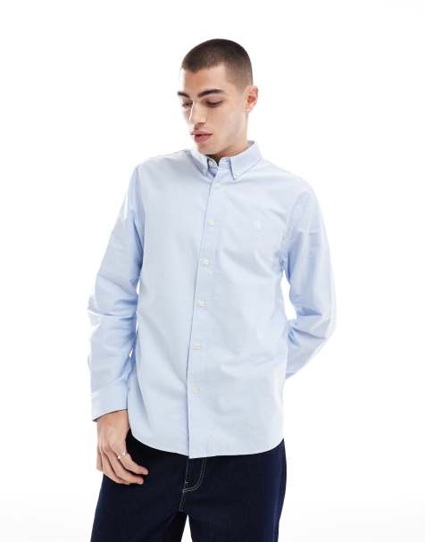 Pretty Green oxford shirt in blue - view 1