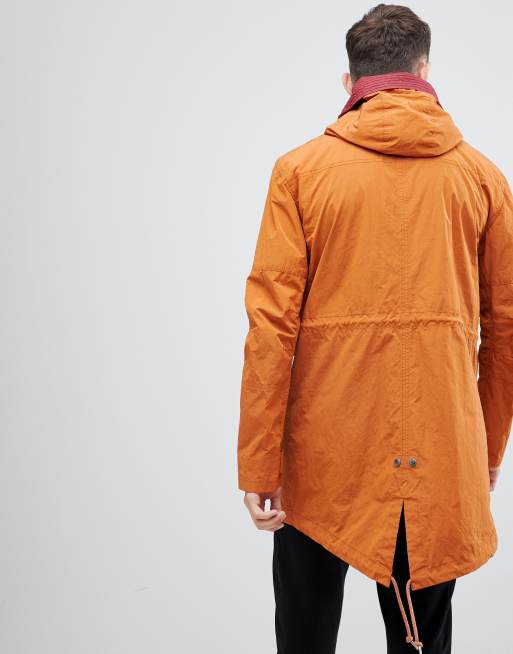 Pretty green sales parka orange