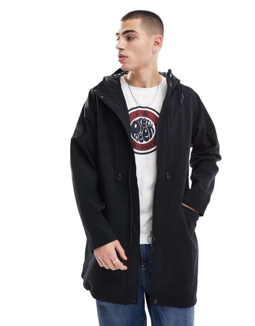 Pretty green parka black hotsell