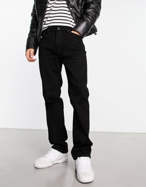 Pretty Green - Sorte jeans i regular fit