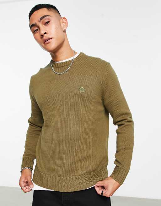 Pretty green knitted on sale jumper