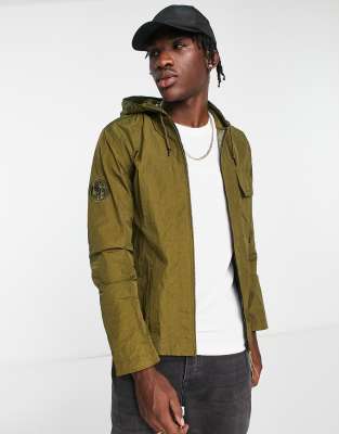 Pretty Green Stratford Lightweight Jacket In Khaki In Green