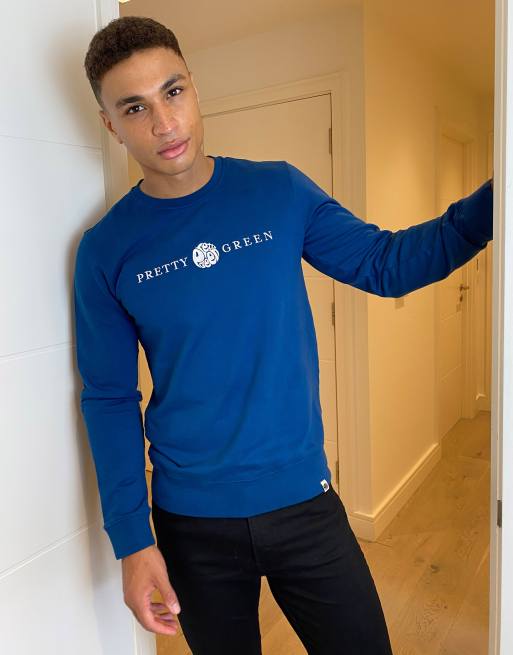 Pretty green shop crew neck jumper