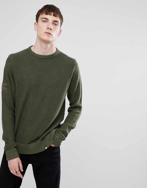 khaki green adidas jumper